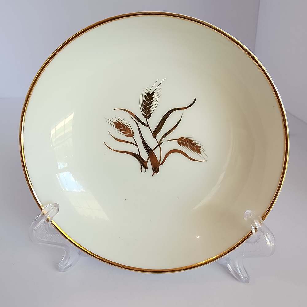 Homer Laughlin China Company Golden Wheat Fruit/Sauce Bowl